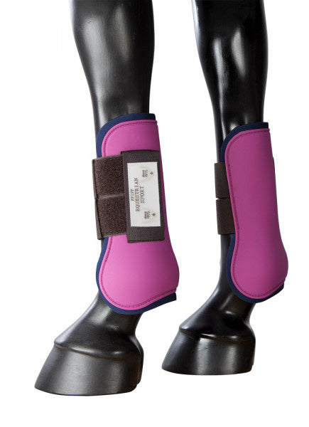 Tendon boots, bicoloured