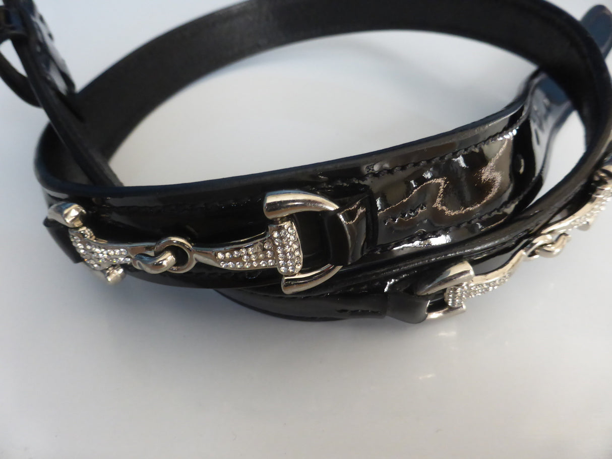 Showtime Riem Swarovski Horse Bit