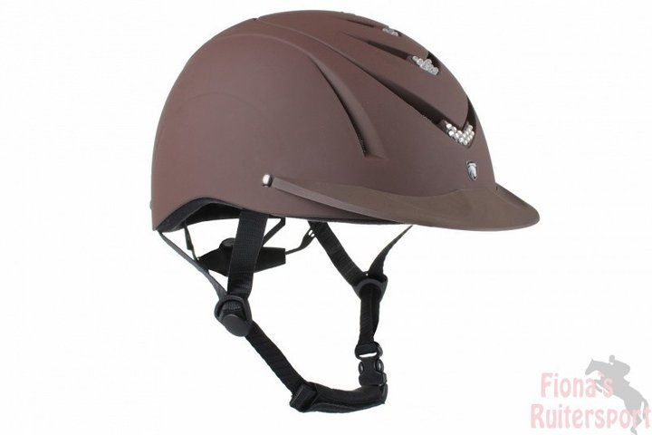 Horka Cap Condor bruin strass